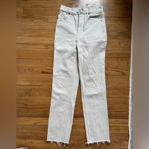 Abercrombie & Fitch 90s Straight Leg high rise Jeans